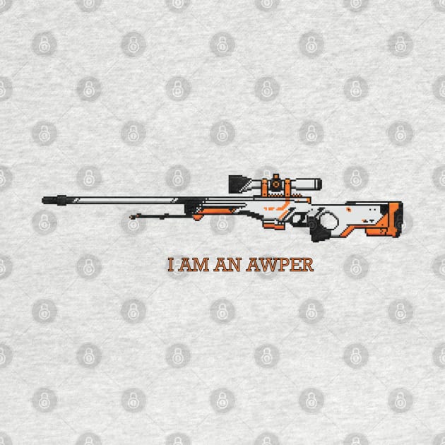 CSGO AWP ASIIMOV by musazhar